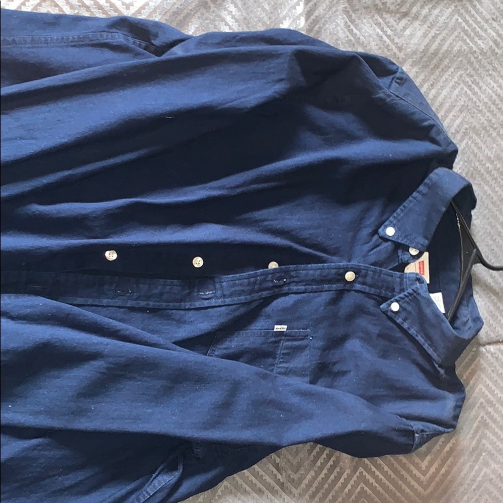 Levi’s blue dress shirt